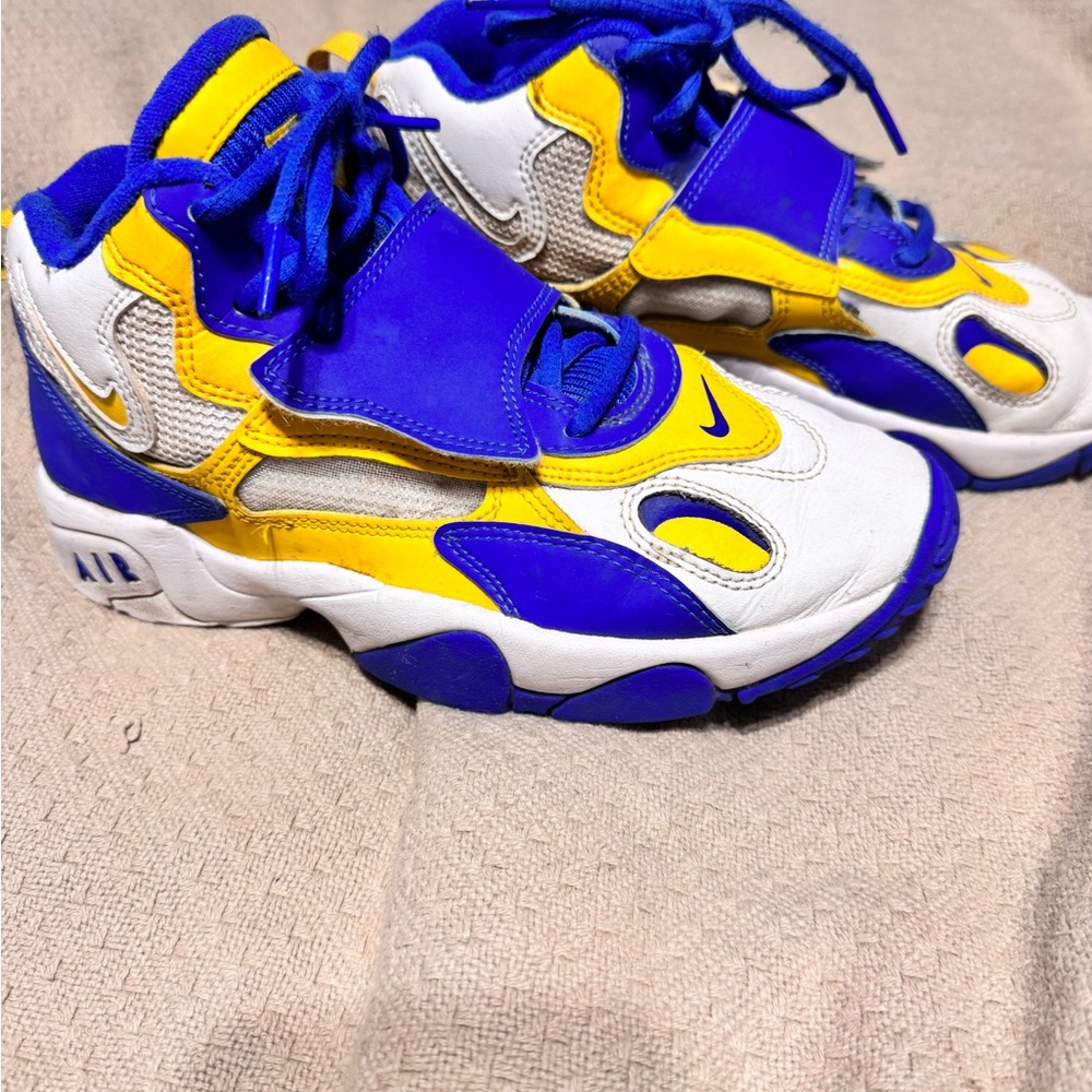 Nike Kids' Bold Blue and Yellow Sneakers